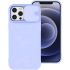 Púzdro SILICONE LENS CASE pre MOTOROLA MOTO E7 POWER - svetlo modré