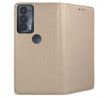 Púzdro knižkové SMART BOOK CASE pre MOTOROLA MOTO EDGE 20 5G - zlaté