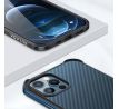 Púzdro (Zadný kryt) SULADA CARBON FIBER CASE pre APLLE iPHONE 12/12 PRO - čierne