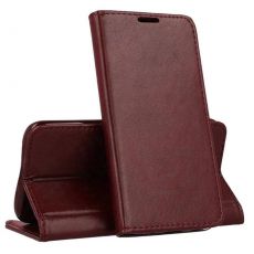 Púzdro knižkové diárové MAGNET BOOK pre SAMSUNG GALAXY J3 (J320F) 2016 - bordové