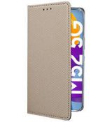 Púzdro knižkové SMART BOOK CASE pre SAMSUNG GALAXY M52 5G (M526F) - zlaté