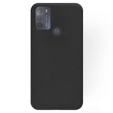 Púzdro SILIKÓNOVÉ BACK GEL MATT pre MOTOROLA MOTO G50  - čierne