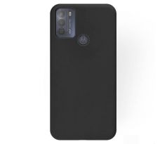 Púzdro SILIKÓNOVÉ BACK GEL MATT pre MOTOROLA MOTO G50 - čierne