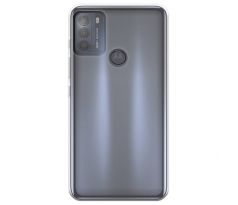 Púzdro SILIKÓNOVÉ BACK GEL MATT pre MOTOROLA MOTO G50 - transparentné