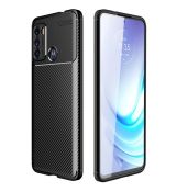 Púzdro FOCUS CARBON CASE pre MOTOROLA MOTO G60s - čierne