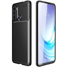 Púzdro FOCUS CARBON CASE pre MOTOROLA MOTO G60s - čierne