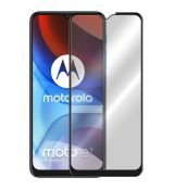 Tvrdené sklo 5D FULL COVER (full glue) 9H PRO (TG) pre MOTOROLA MOTO E7 POWER - čierne