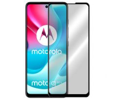 Tvrdené sklo 5D FULL COVER (full glue) 9H PRO (TG) pre MOTOROLA MOTO G60s - čierne