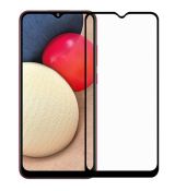 Tvrdené sklo 5D FULL COVER (full glue) 9H PRO (TG) pre SAMSUNG GALAXY A03s (A037F) - čierne