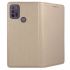 Púzdro knižkové SMART BOOK CASE pre MOTOROLA MOTO G20 - zlaté
