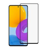 Tvrdené sklo 5D FULL COVER (full glue) 9H PRO (TG) pre SAMSUNG GALAXY M52 - čierne
