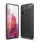 Púzdro CARBON CASE pre SAMSUNG GALAXY S22 PLUS - čierne