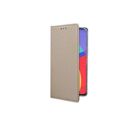 Púzdro knižkové SMART BOOK CASE pre ALCATEL 1S (2021)/3L (2021) - zlaté