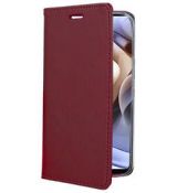 Púzdro knižkové diárové MAGNET BOOK pre MOTOROLA MOTO G31 - bordové