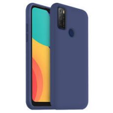 Púzdro SILIKÓNOVÉ BACK GEL MATT pre ALCATEL 1S(2021)/3L (2021) - modré