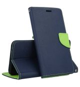 Púzdro knižkové diárové FANCY pre MOTOROLA MOTO G10/G30 - modro žlté