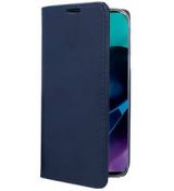 Púzdro knižkové diárové MAGNET BOOK pre MOTOROLA MOTO G71 5G - modré