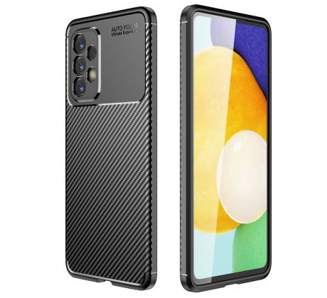 Púzdro FOCUS CARBON CASE pre SAMSUNG GALAXY A53 5G - čierne