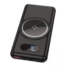 Externá batéria - POWER BANK KAKU KSC-66110000mAh 15W Wireless Charging + USB-C + Micro USB + 2xUSB - čierna