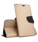 Púzdro knižkové diárové FANCY pre SAMSUNG GALAXY J5 (J530) 2017 - zlato čierne
