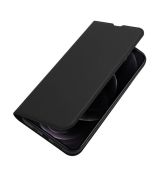 Púzdro knižkové DUX DUCIS PRO SKIN SERIES pre APPLE IPHONE 13 - čierne