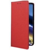 Púzdro knižkové SMART BOOK CASE pre MOTOROLA MOTO G51 5G - červené