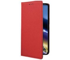 Púzdro knižkové SMART BOOK CASE pre MOTOROLA MOTO G51 5G - červené