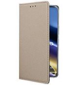 Púzdro knižkové SMART BOOK CASE pre MOTOROLA MOTO G51 5G - zlaté