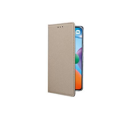 Púzdro knižkové SMART BOOK CASE pre XIAOMI REDMi 10c 4G - zlaté