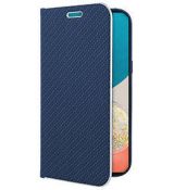 Púzdro knižkové VENNUS BOOK CARBON CASE pre SAMSUNG GALAXY A53 5G - modré