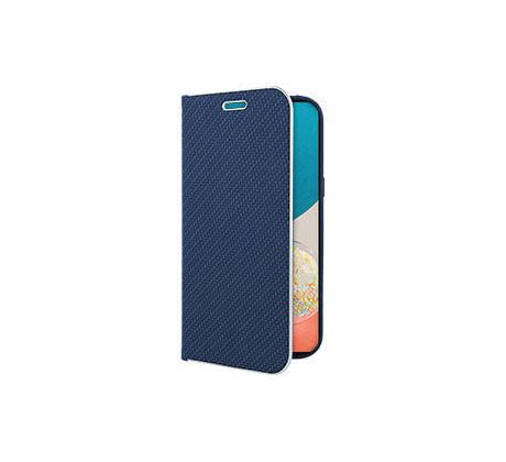 Púzdro knižkové VENNUS BOOK CARBON CASE pre SAMSUNG GALAXY A53 5G - modré