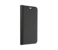 Púzdro knižkové LUNA BOOK CARBON pre SAMSUNG GALAXY A13 5G - čierne