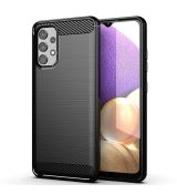 Púzdro CARBON CASE pre SAMSUNG GALAXY A13 4G - čierne