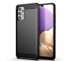 Púzdro CARBON CASE pre SAMSUNG GALAXY A13 4G - čierne