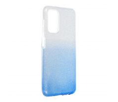 Púzdro SHINING CASE pre SAMSUNG GALAXY A13 4G - strieborno modré