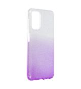Púzdro SHINING CASE pre SAMSUNG GALAXY A13 4G - strieborno fialové