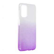 Púzdro SHINING CASE pre SAMSUNG GALAXY A13 4G - strieborno fialové