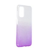Púzdro SHINING CASE pre SAMSUNG GALAXY A13 5G - strieborno fialové