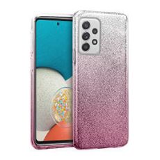 Púzdro SHINING CASE pre SAMSUNG GALAXY A53 5G - strieborno ružové