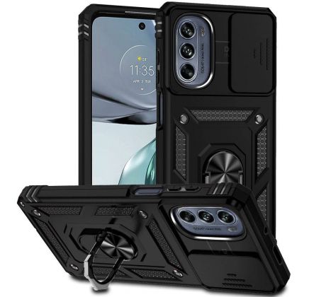 Púzdro NEXERI CAMSHIELD Pro CASE pre MOTOROLA MOTO G62 - čierne