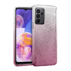 Púzdro SHINING CASE pre SAMSUNG GALAXY A23 5G - strieborno ružové