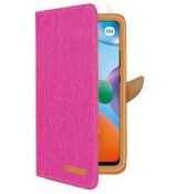 Púzdro knižkové diárové CANVAS BOOK pre XIAOMI REDMi 10C - ružové