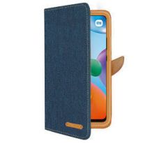 Púzdro knižkové diárové CANVAS BOOK pre XIAOMI REDMi 10C - navy