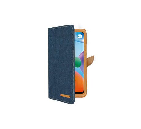 Púzdro knižkové diárové CANVAS BOOK pre XIAOMI REDMi 10C - navy