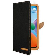 Púzdro knižkové diárové CANVAS BOOK pre XIAOMI REDMi 10C - čierne