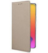 Púzdro knižkové SMART BOOK CASE pre APPLE iPHONE 14 (6,1") - zlaté