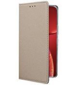 Púzdro knižkové SMART BOOK CASE pre APPLE iPHONE 13 (6,1") - zlaté
