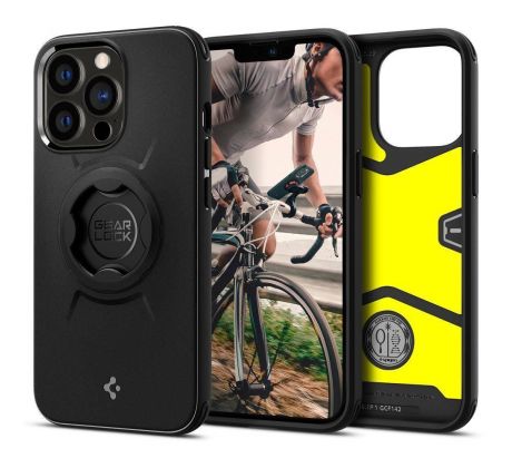 Púzdro SPIGEN GEARLOCK GCF142 BIKE MOUNT CASE™ pre APPLE iPHONE 13 PRO 6,1" - čierne