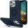 Púzdro SILICONE RING CASE  pre APPLE iPHONE 13 PRO (6,1") - modré