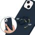 Púzdro SILICONE RING CASE  pre APPLE iPHONE 13 PRO (6,1") - modré